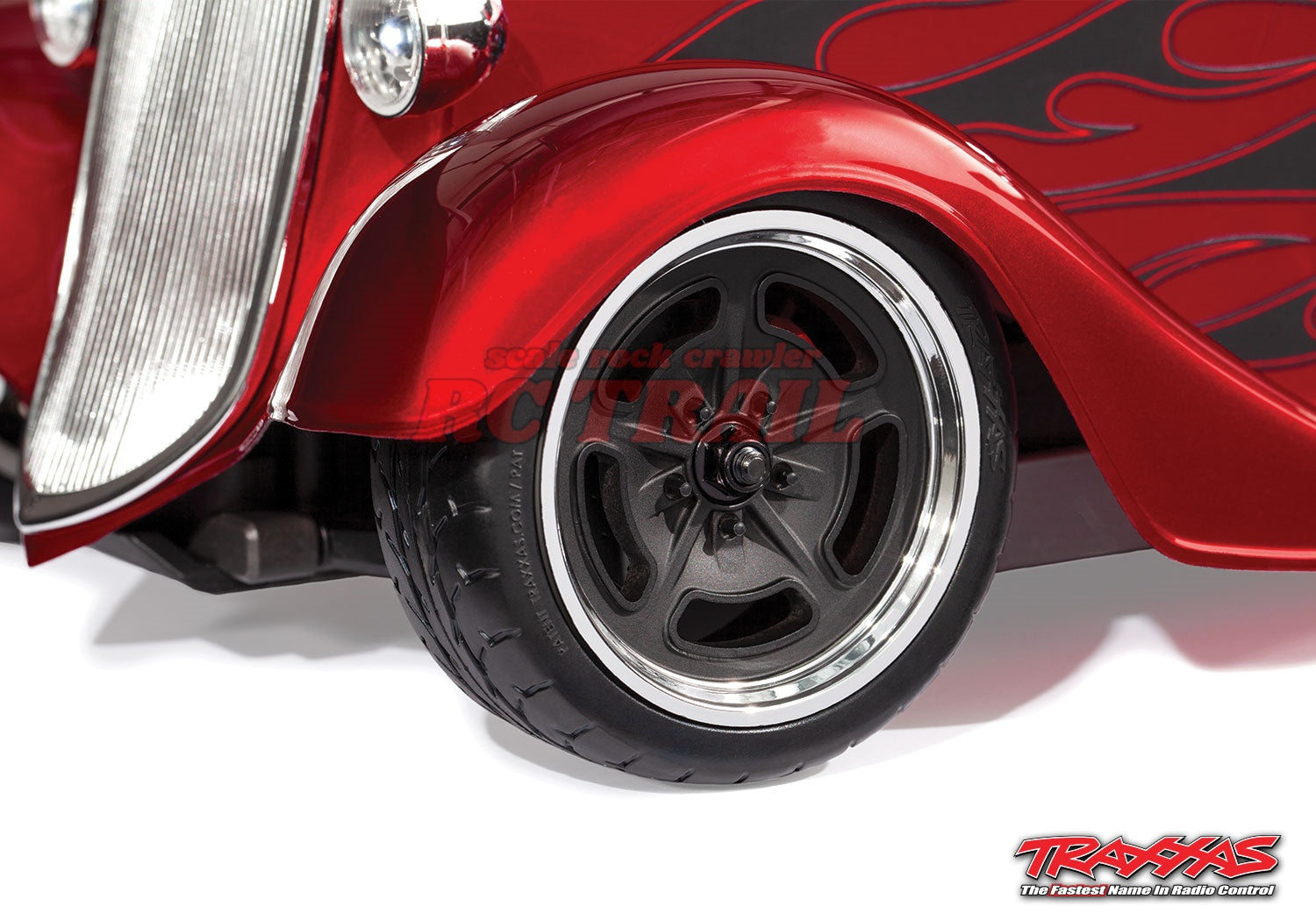 トラクサス 4-Tec 3.0 1/10 RTRツーリングカー(ファクトリーファイブ '35ホットロッド トラック(レッド) TQ 2.4GHzプロポ付き Traxxas 93034-4 - RCTRAIL