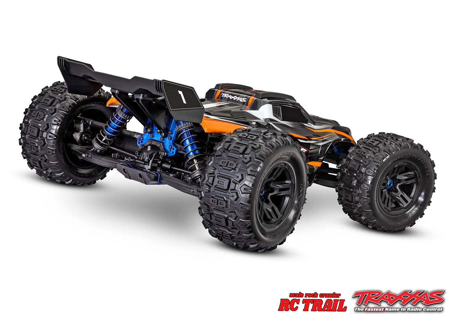 NEW! トラクサス Sledge RTR グリーン 6S 4WD (オレンジ) ブラシレス 1/8 モンスタートラック VXL-6s TQi2.4GHzプロポ付き 95076-4 - RCTRAIL