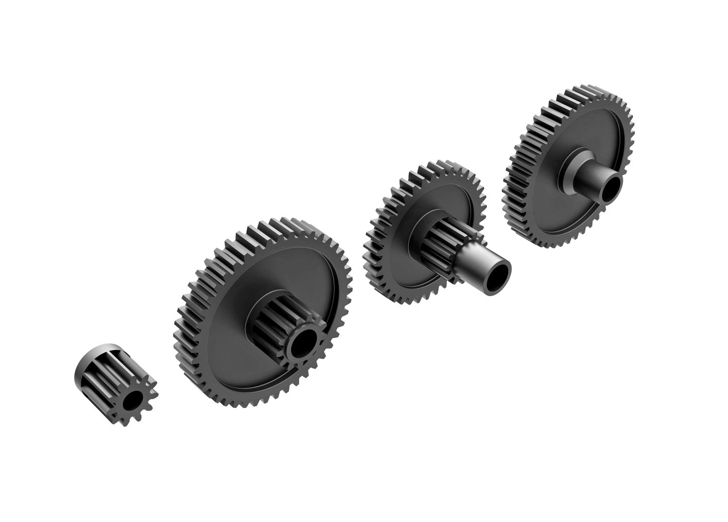 トラクサス 1/18 TRX4M ギアセット、トランスミッション、ローレンジ (クロール) (減速比 40.3:1) / ピニオンギア、11 歯 9776R