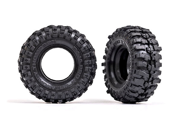 トラクサス 1/18 TRX4M タイヤ、Mickey Thompson® Baja Pro X® 2.2x1.0" (2本) 9782
