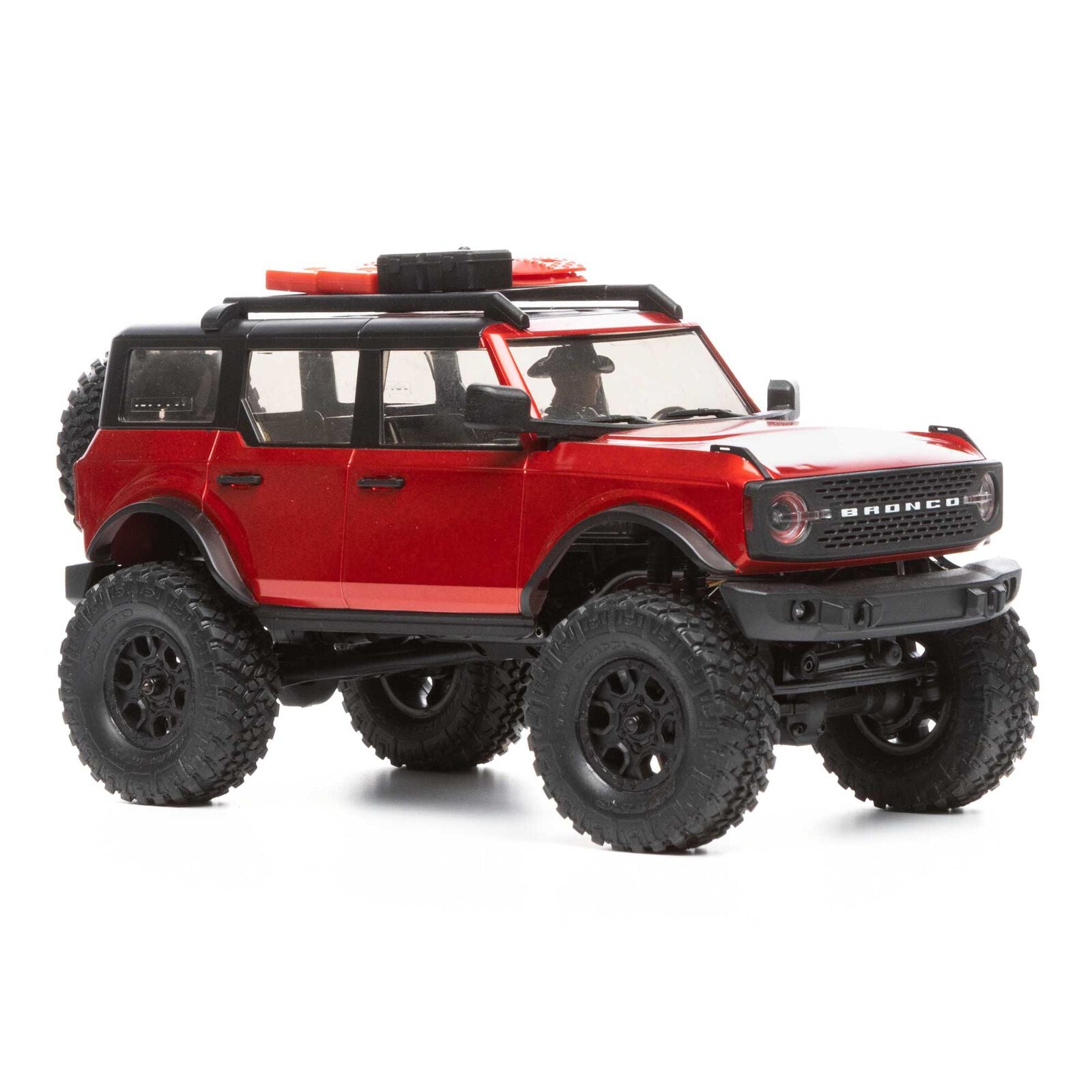アキシャル 1/24 SCX24 2021 フォード ブロンコ 4WD トラック RTR レッド - RCTRAIL