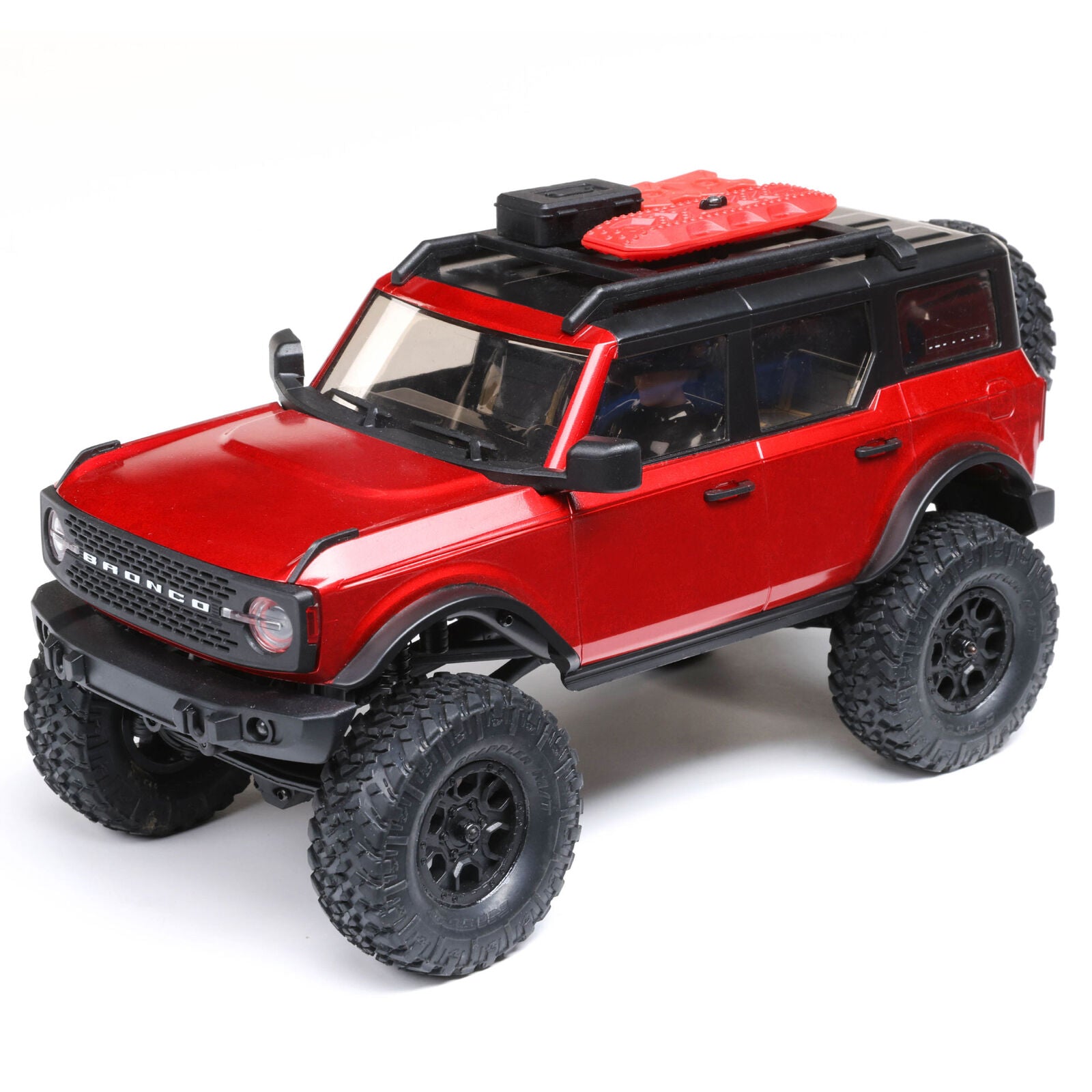 アキシャル 1/24 SCX24 2021 フォード ブロンコ 4WD トラック RTR レッド - RCTRAIL