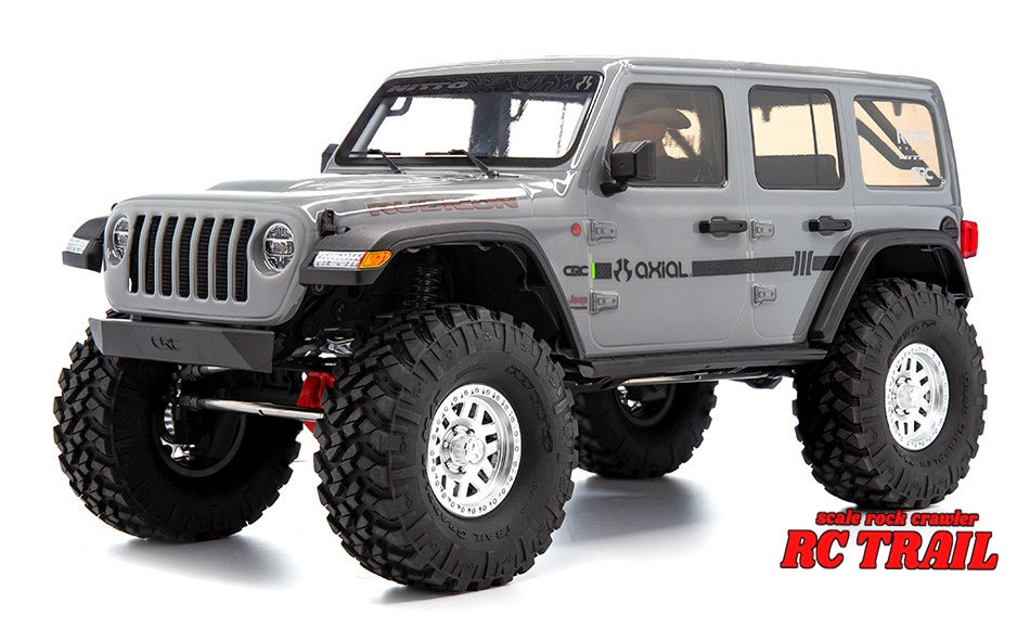 アキシャル SCX10III ジープJLUラングラー RTR 4WD ロッククローラー(グレー)ポータルアクスル2.4GHzプロポ付き AXI03003T1 - RCTRAIL