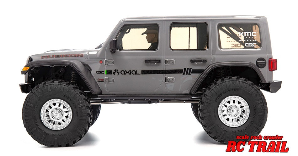 アキシャル SCX10III ジープJLUラングラー RTR 4WD ロッククローラー(グレー)ポータルアクスル2.4GHzプロポ付き AXI03003T1 - RCTRAIL