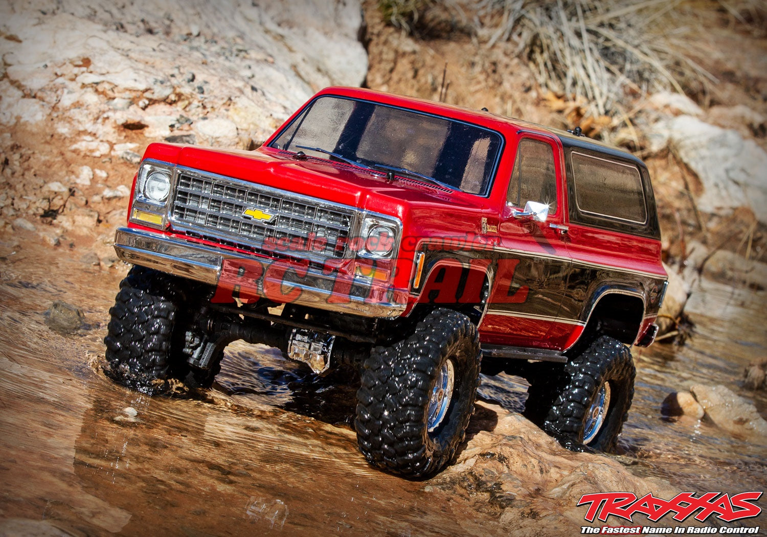 トラクサス TRX4 シボレー 1979 ブレイザー レッド RTR (ボディ替え) 82076-4 - RCTRAIL