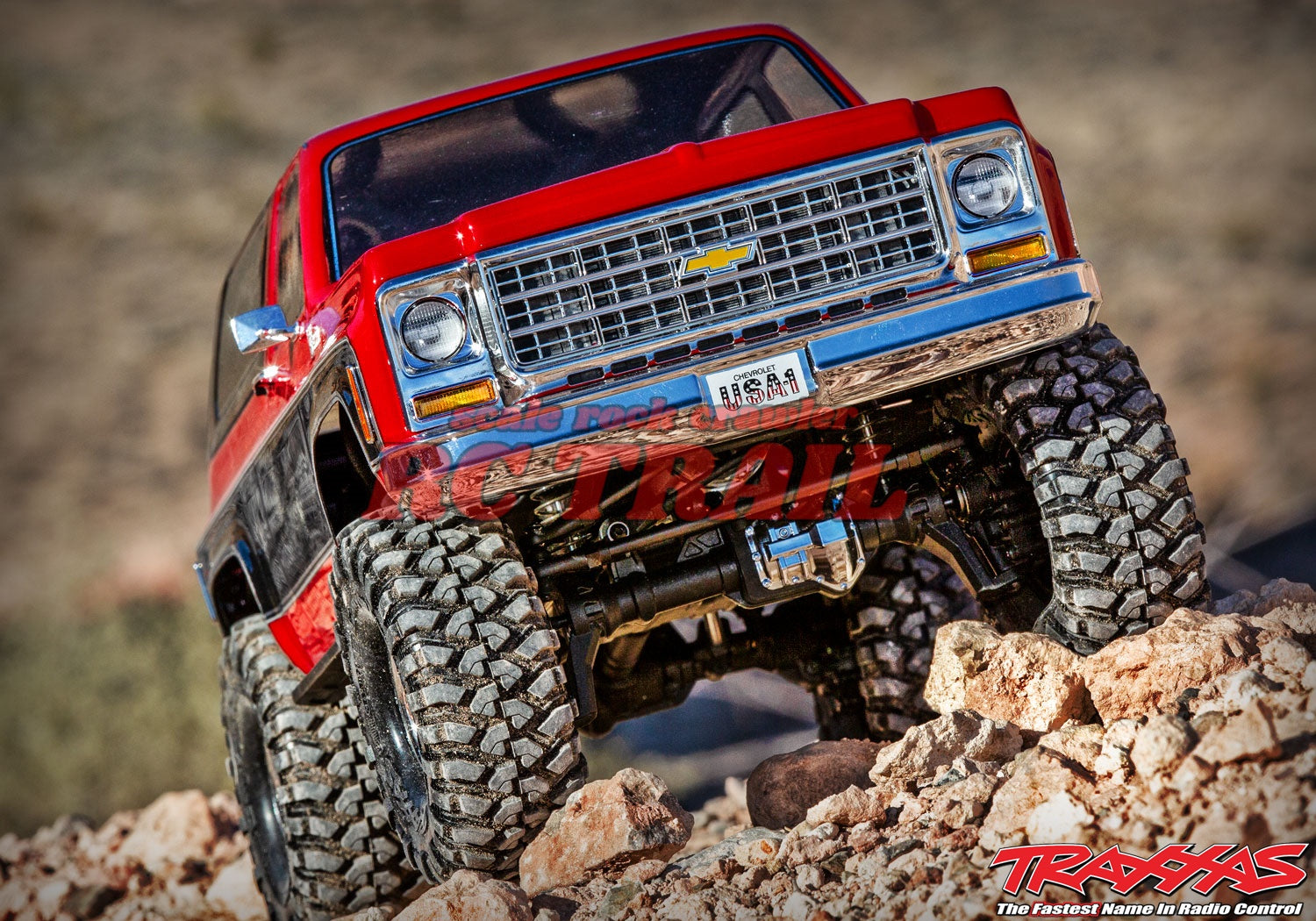 トラクサス TRX4 シボレー 1979 ブレイザー レッド RTR (ボディ替え) 82076-4 - RCTRAIL