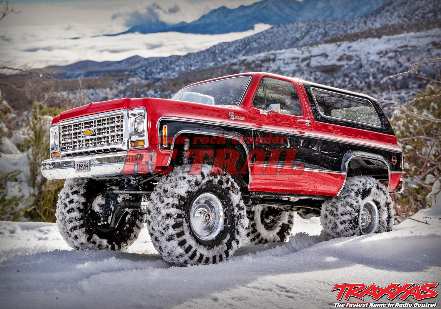 トラクサス TRX4 シボレー 1979 ブレイザー レッド RTR (ボディ替え) 82076-4 - RCTRAIL