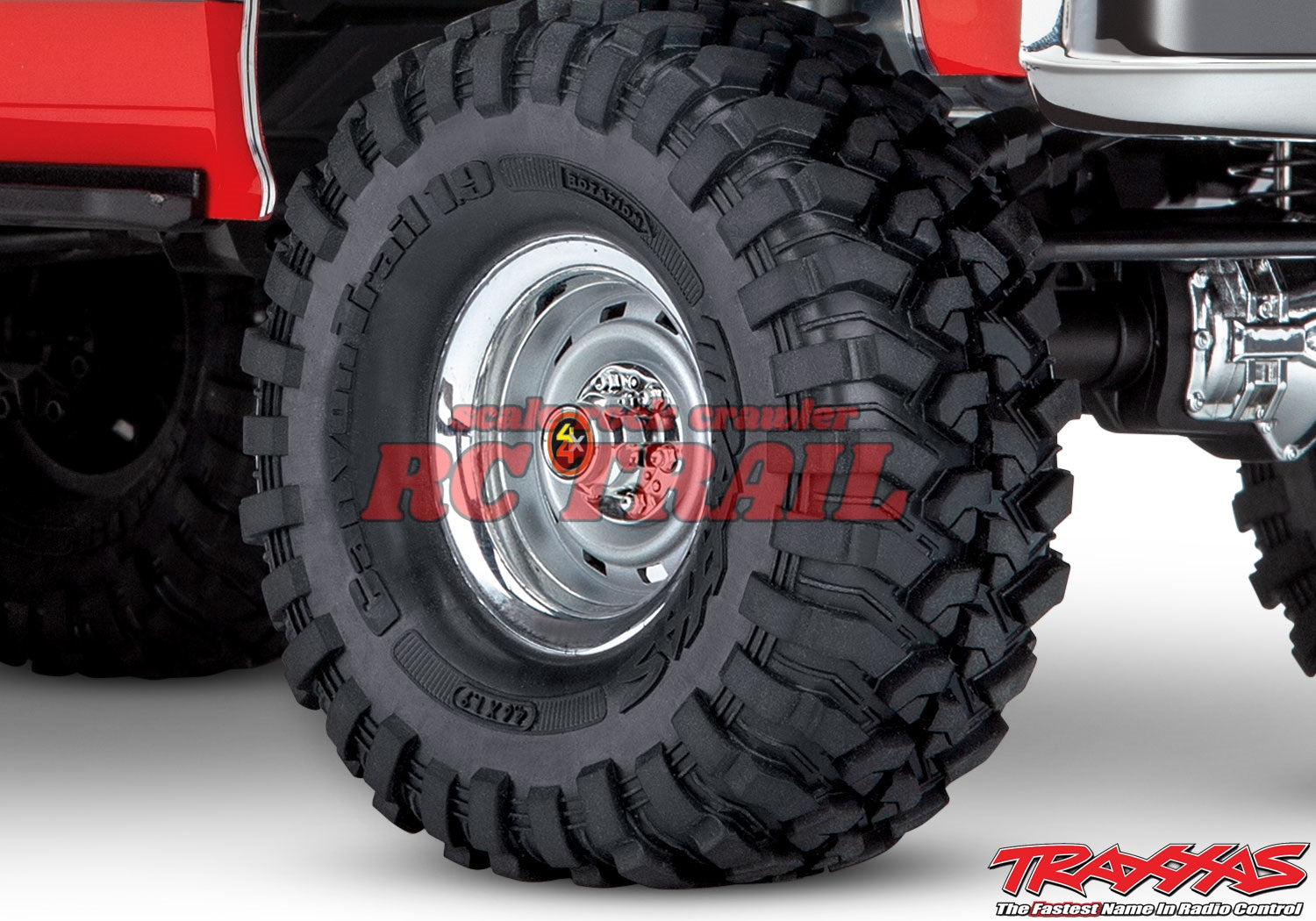 トラクサス TRX4 シボレー 1979 ブレイザー レッド RTR (ボディ替え) 82076-4 - RCTRAIL