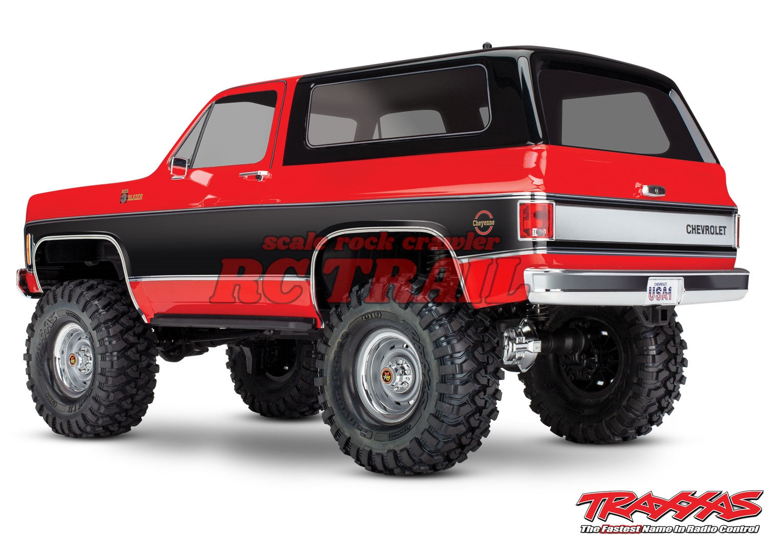 トラクサス TRX4 シボレー 1979 ブレイザー レッド RTR (ボディ替え) 82076-4 - RCTRAIL