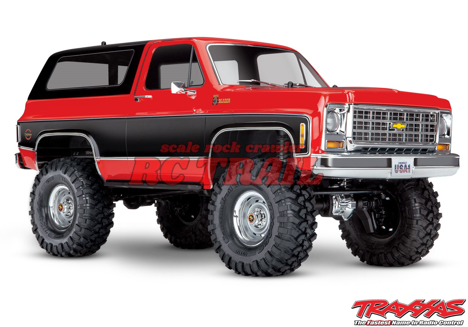 トラクサス TRX4 シボレー 1979 ブレイザー レッド RTR (ボディ替え) 82076-4 - RCTRAIL