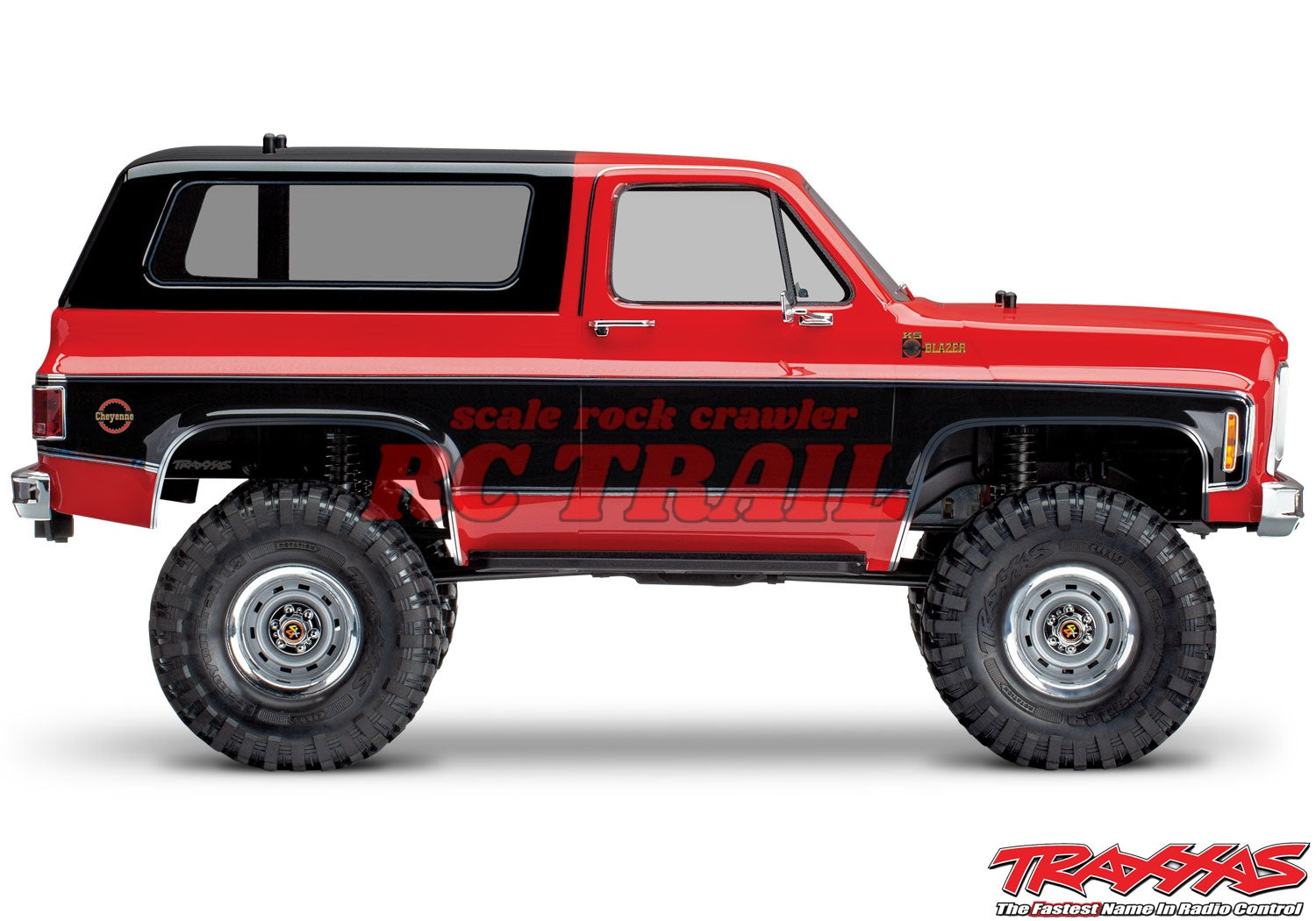 トラクサス TRX4 シボレー 1979 ブレイザー レッド RTR (ボディ替え) 82076-4 - RCTRAIL