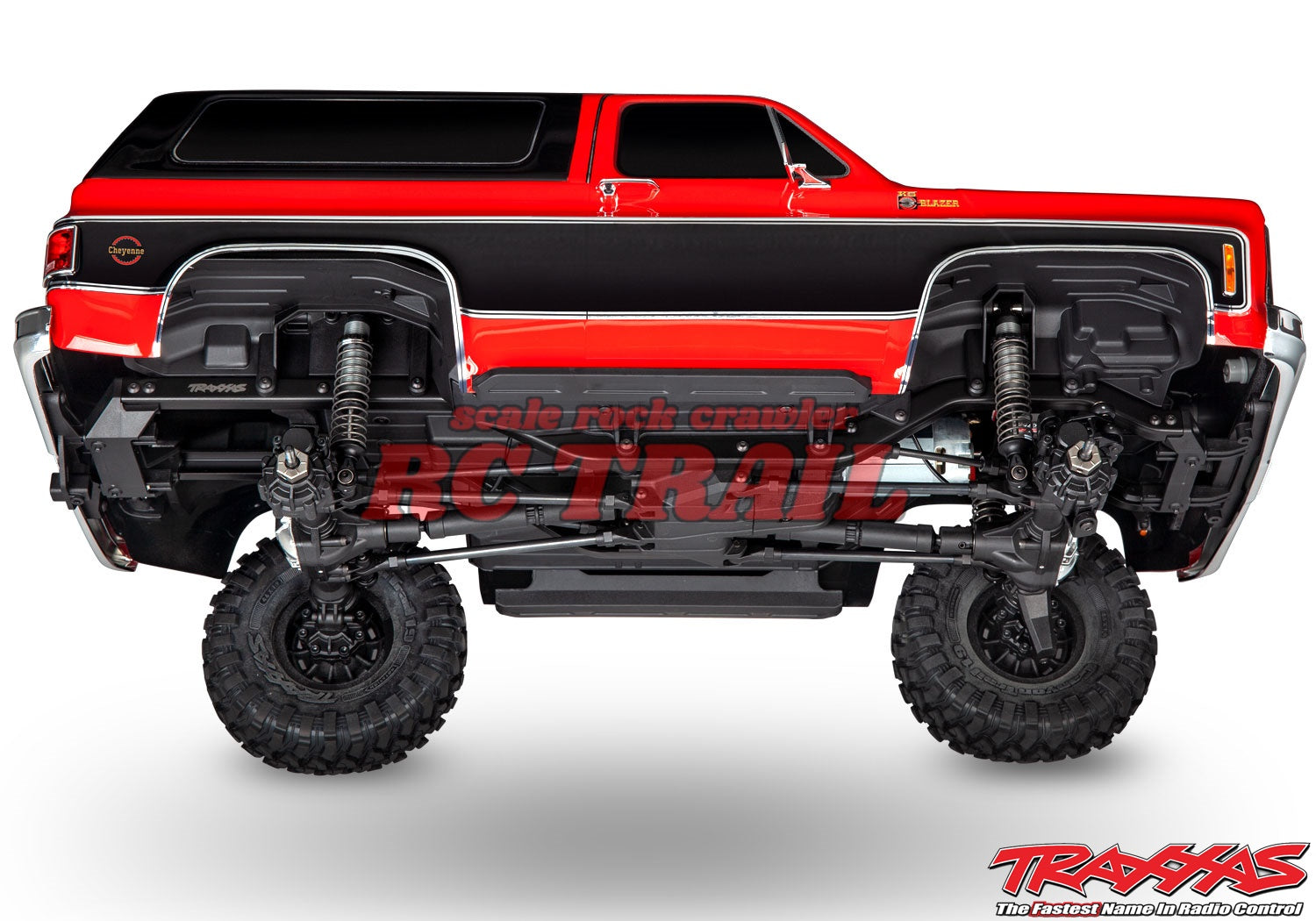 トラクサス TRX4 シボレー 1979 ブレイザー レッド RTR (ボディ替え) 82076-4 - RCTRAIL