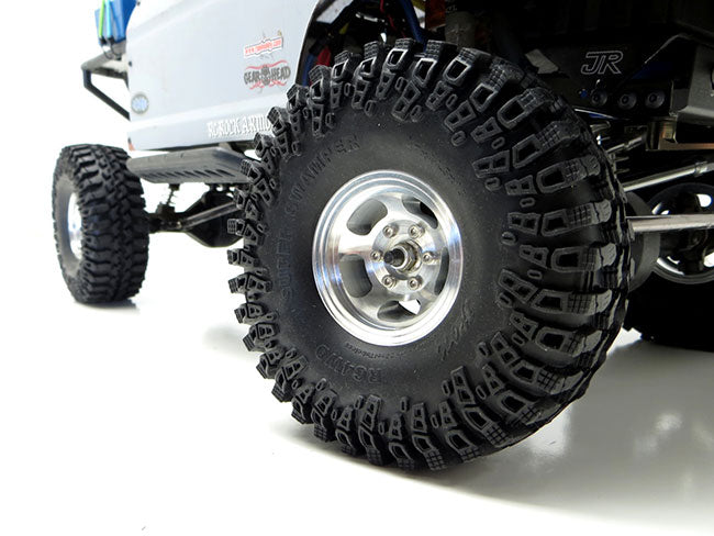 Gear HeadRC アルミニウム1.55スロットマグホイール ポリッシュ仕上げ 4個 GEA1002 - RCTRAIL