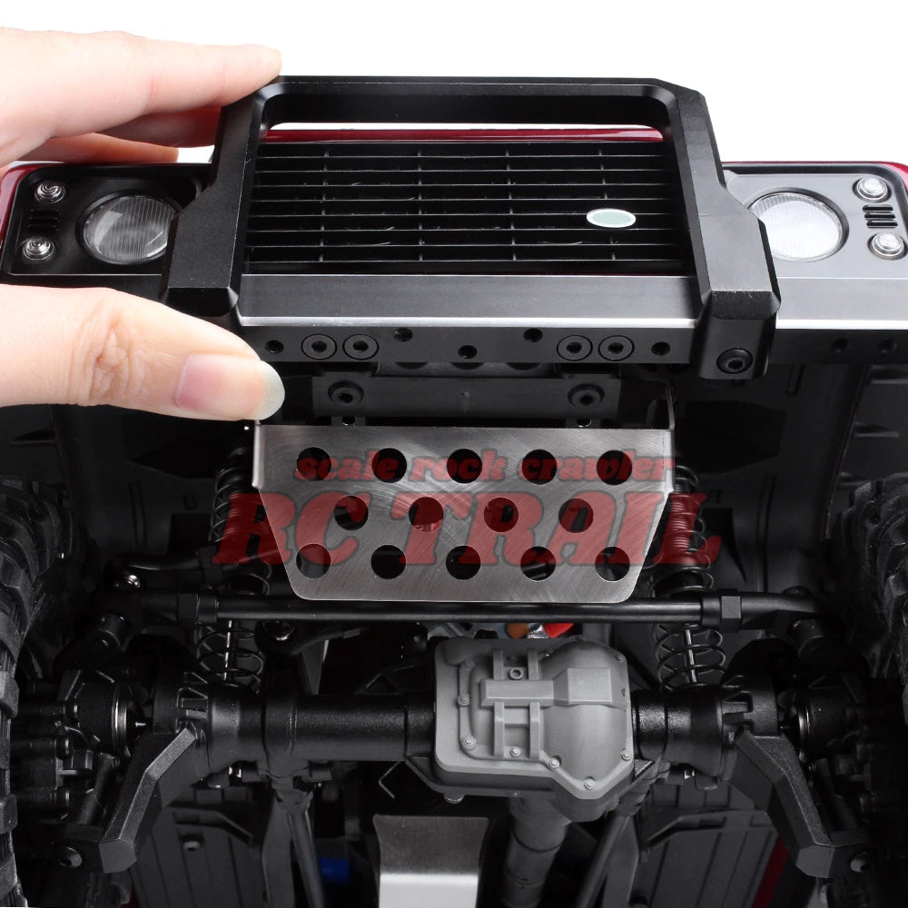 スキッドプレート アンダープロテクター 1/10クローラートラクサス TRX4用 - RCTRAIL