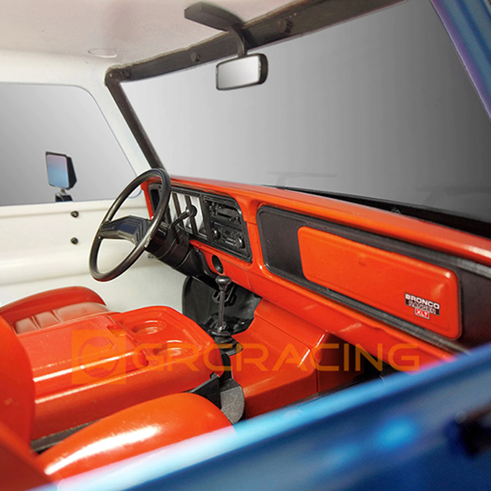 GRC 1979ブロンコ インテリアキット 内装 インナーボディ 組み立て式 1/10 TRX4 - RCTRAIL