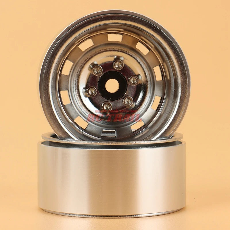 ラリー1.9 "スチール ビードロックホイール 4本(シルバー)RCTRAIL - RCTRAIL