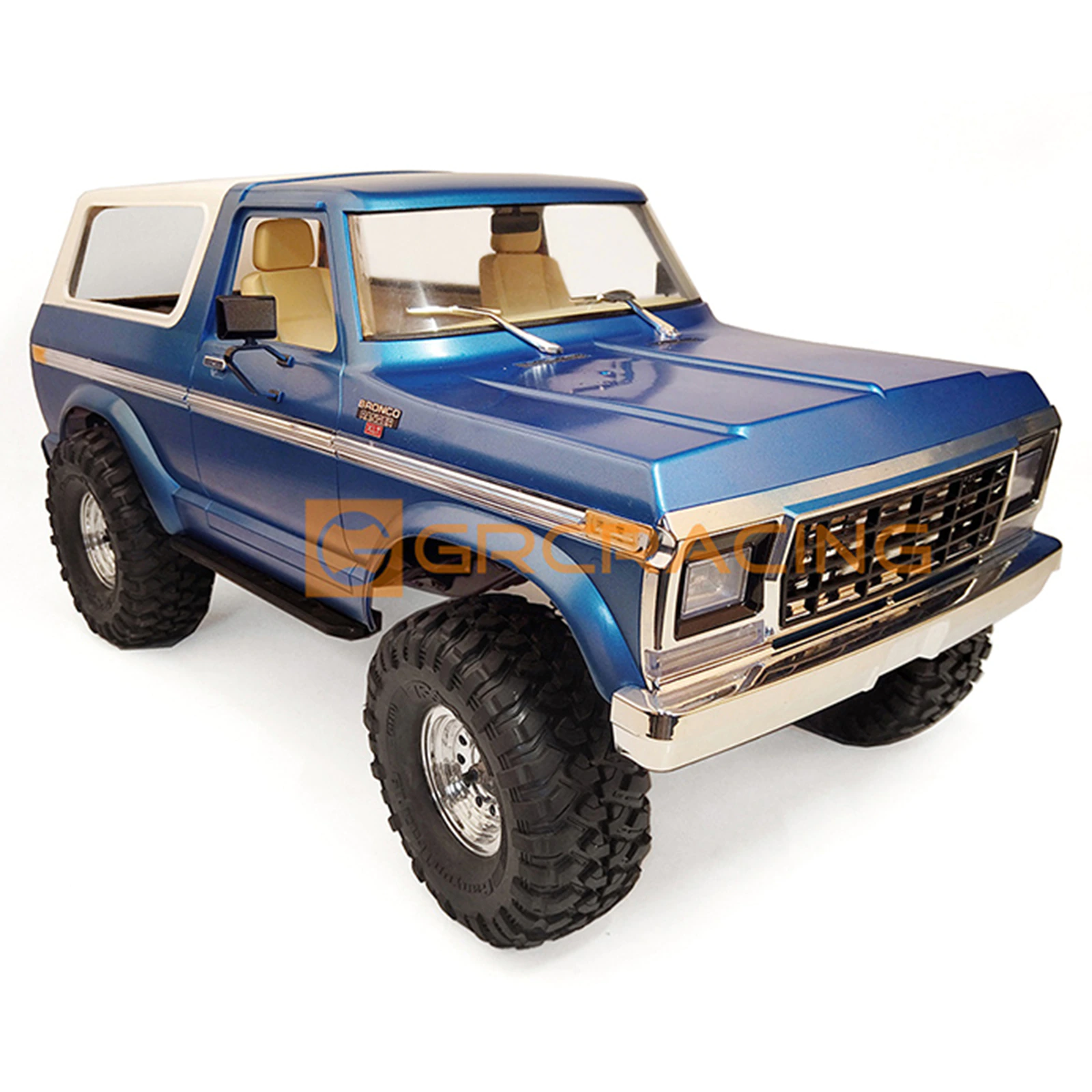 GRC 1979ブロンコ インテリアキット 内装 インナーボディ 組み立て式 1/10 TRX4 - RCTRAIL
