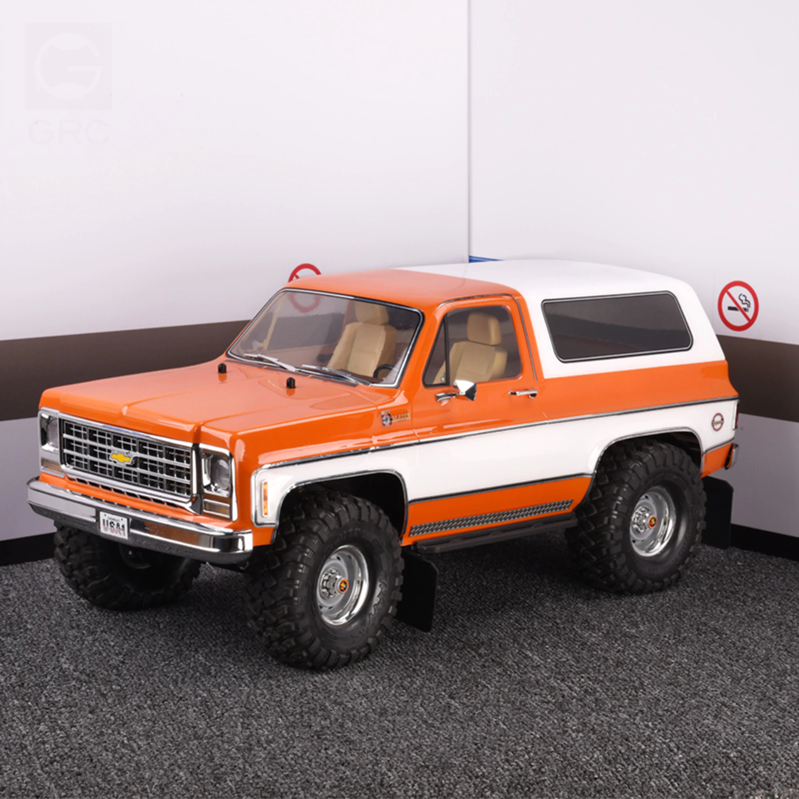 GRC 1979ブレイザー インテリアキット 内装 インナーボディ 組み立て式 1/10 TRX4 - RCTRAIL