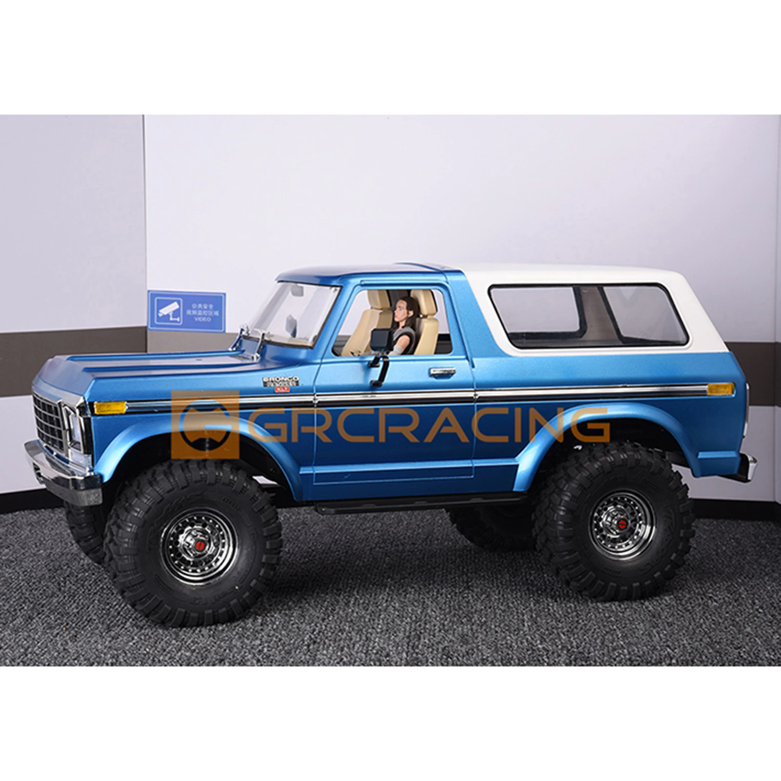 GRC 1979ブロンコ インテリアキット 内装 インナーボディ 組み立て式 1/10 TRX4 - RCTRAIL