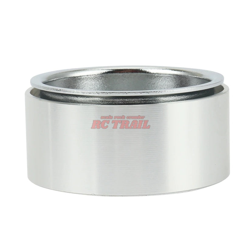 スチールディープディッシュ 1.9 ビードロックホイール 4本(シルバー)RCTRAIL - RCTRAIL