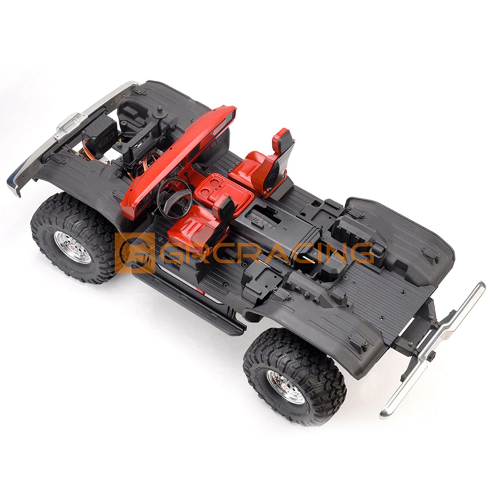 GRC 1979ブロンコ インテリアキット 内装 インナーボディ 組み立て式 1/10 TRX4 - RCTRAIL