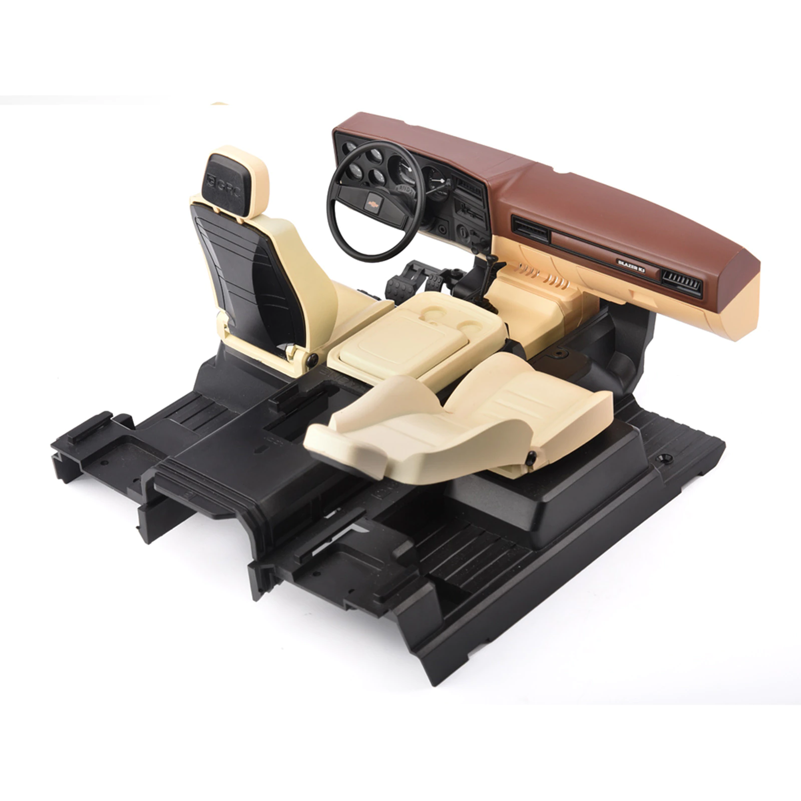 GRC 1979ブレイザー インテリアキット 内装 インナーボディ 組み立て式 1/10 TRX4 - RCTRAIL