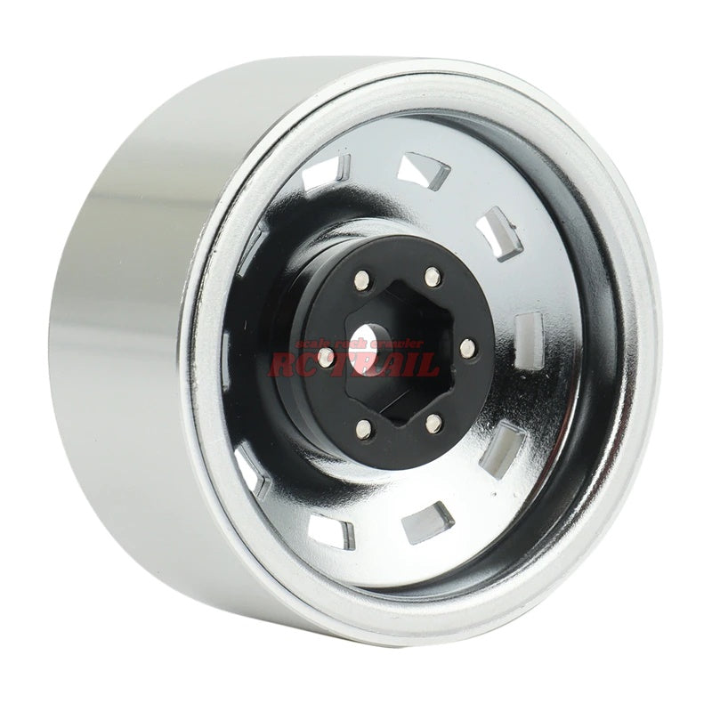 ラリー1.9 "スチール ビードロックホイール 4本(ブラック)RCTRAIL - RCTRAIL