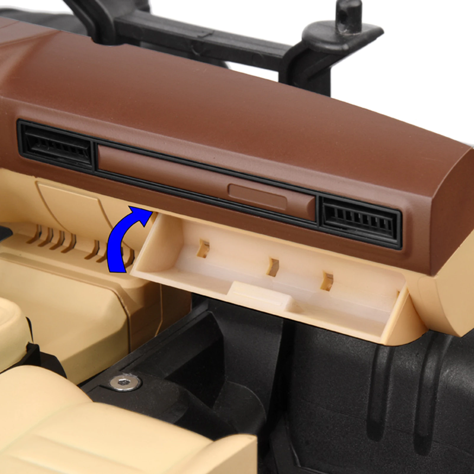 GRC 1979ブレイザー インテリアキット 内装 インナーボディ 組み立て式 1/10 TRX4 - RCTRAIL