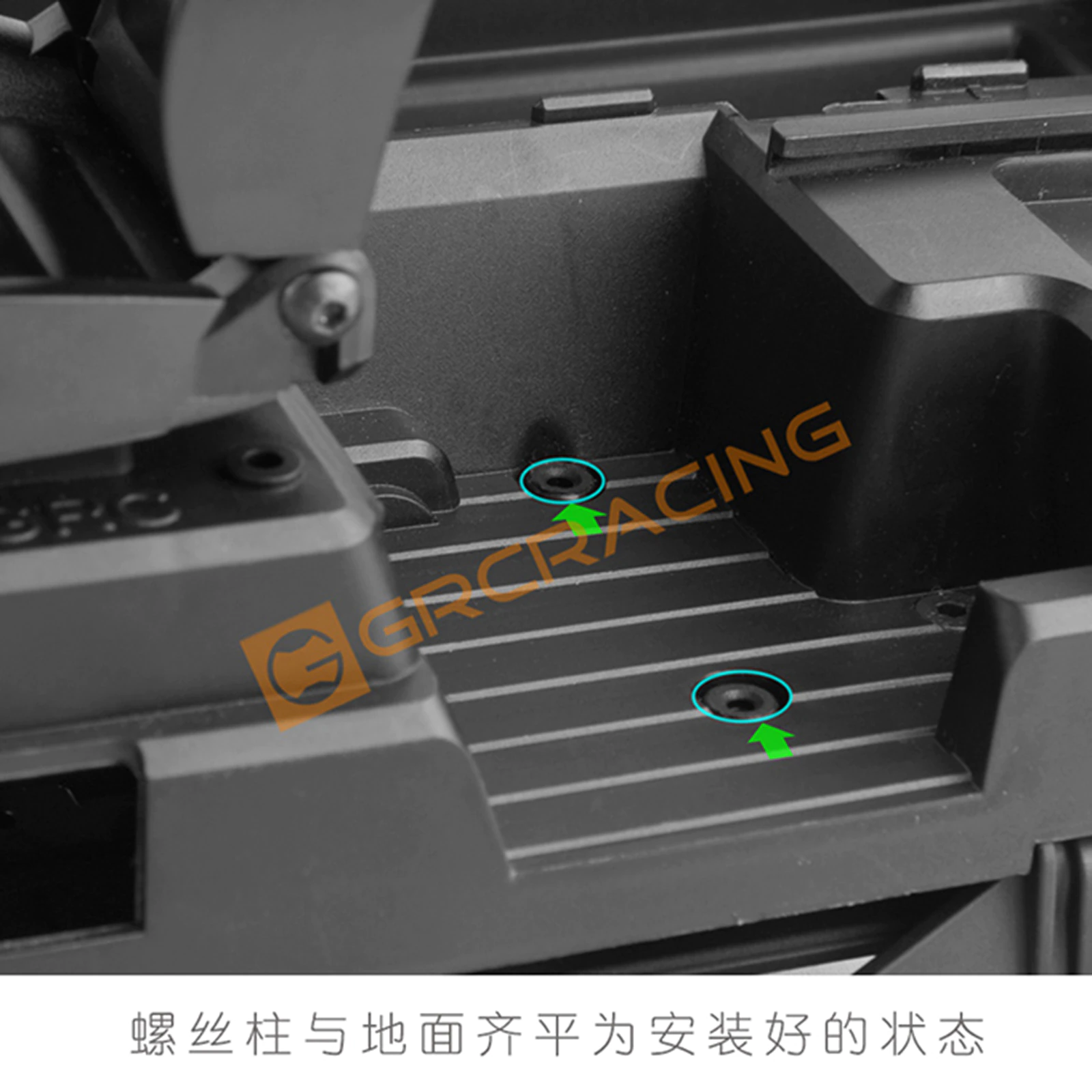 GRC 1979ブロンコ インテリアキット 内装 インナーボディ 組み立て式 1/10 TRX4 - RCTRAIL