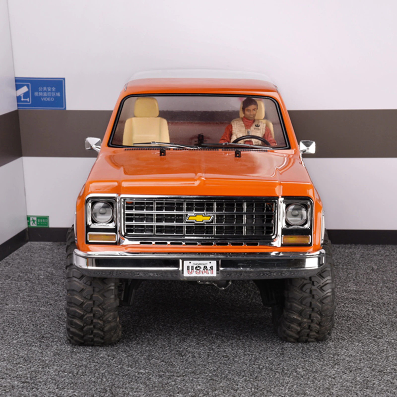 GRC 1979ブレイザー インテリアキット 内装 インナーボディ 組み立て式 1/10 TRX4 - RCTRAIL