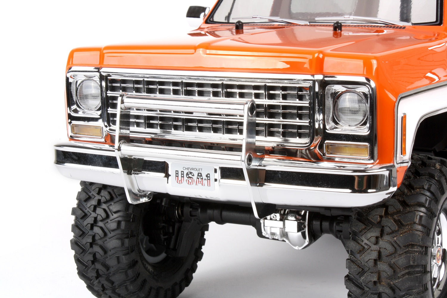 トラクサス TRX-4 1979シボレーブレイザー プッシュバーバンパー(クローム) traxxas 8138 - RCTRAIL