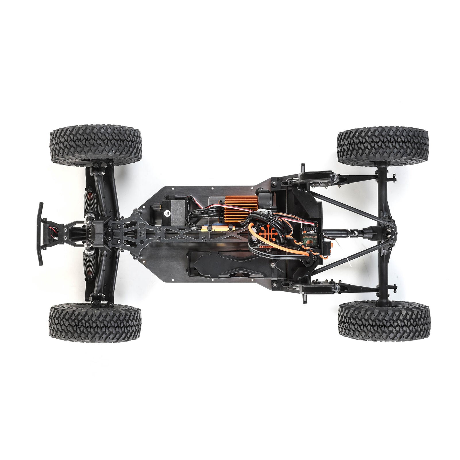 Losi 1/10 ハンマー レイ U4 4WD ロック レーサー ブラシレス RTR スマートおよび AVC 付き
