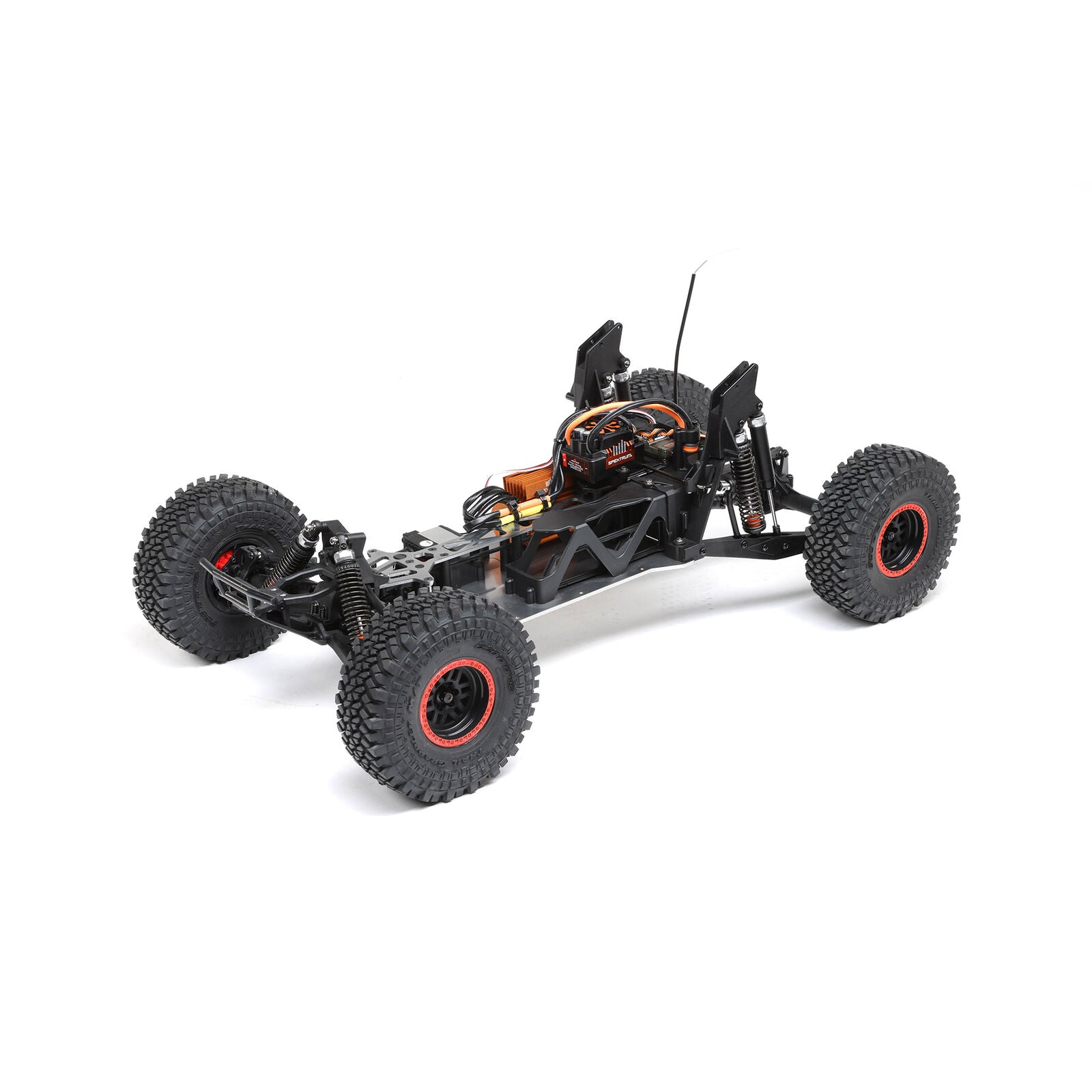 Losi 1/10 ハンマー レイ U4 4WD ロック レーサー ブラシレス RTR スマートおよび AVC 付き