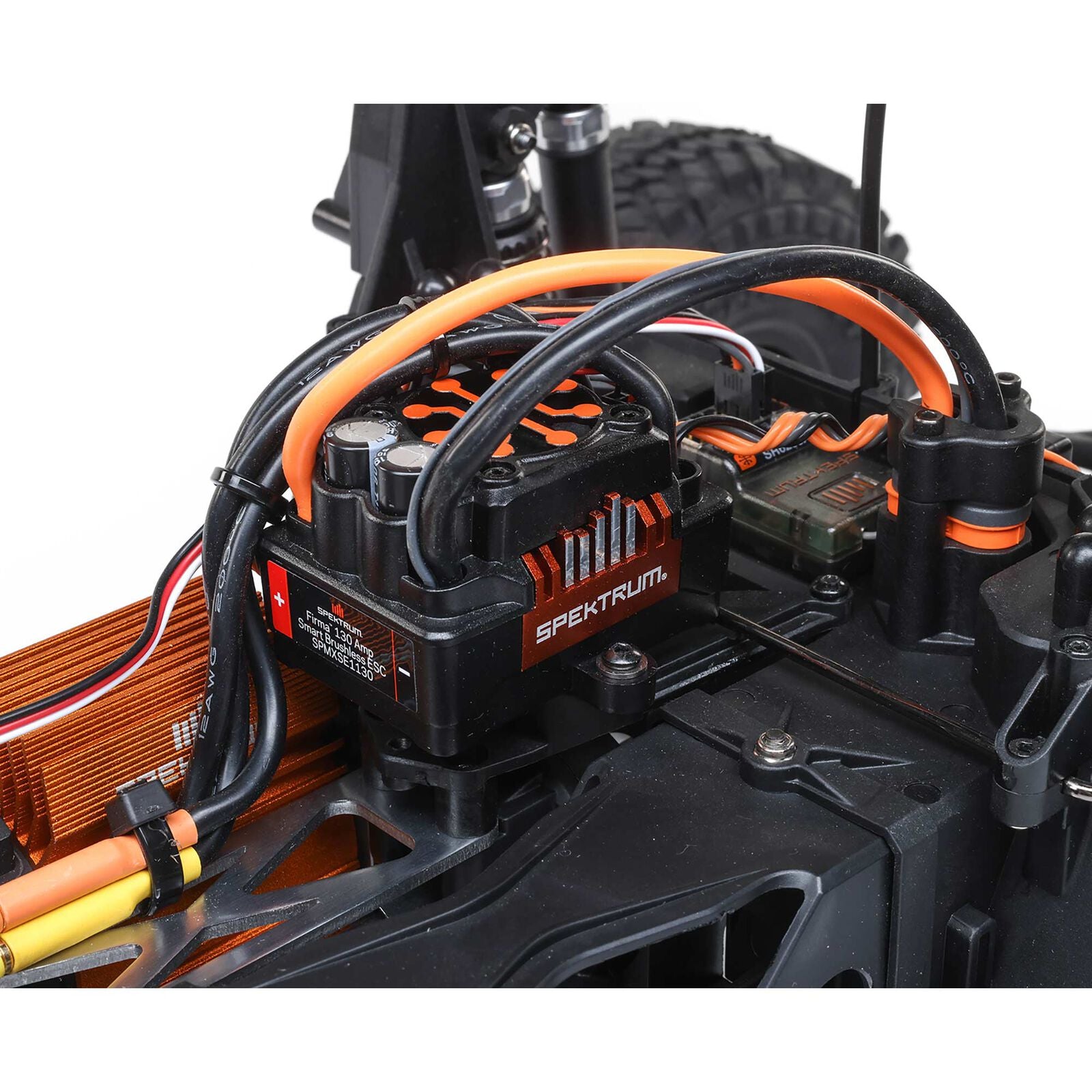 Losi 1/10 ハンマー レイ U4 4WD ロック レーサー ブラシレス RTR スマートおよび AVC 付き