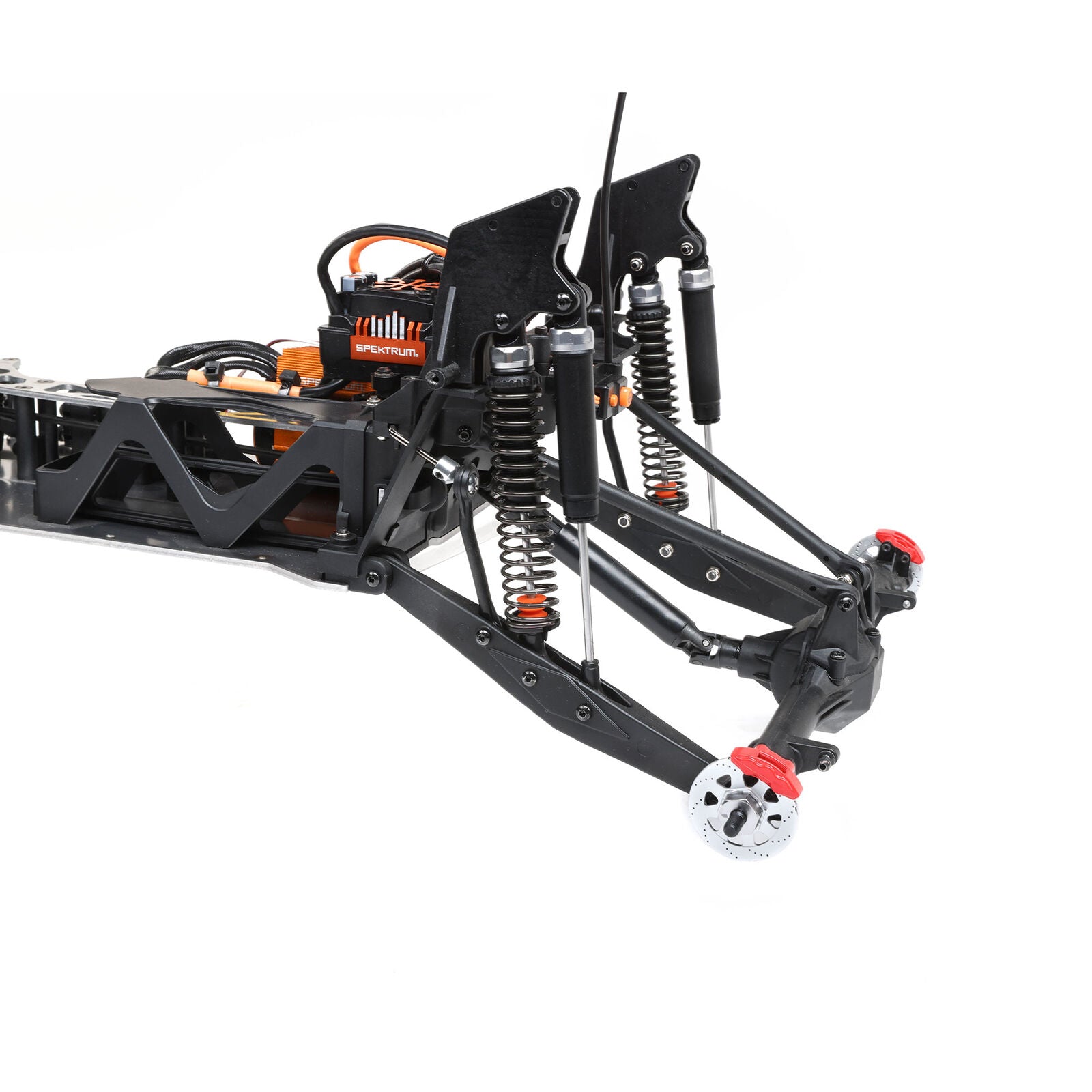 Losi 1/10 ハンマー レイ U4 4WD ロック レーサー ブラシレス RTR スマートおよび AVC 付き