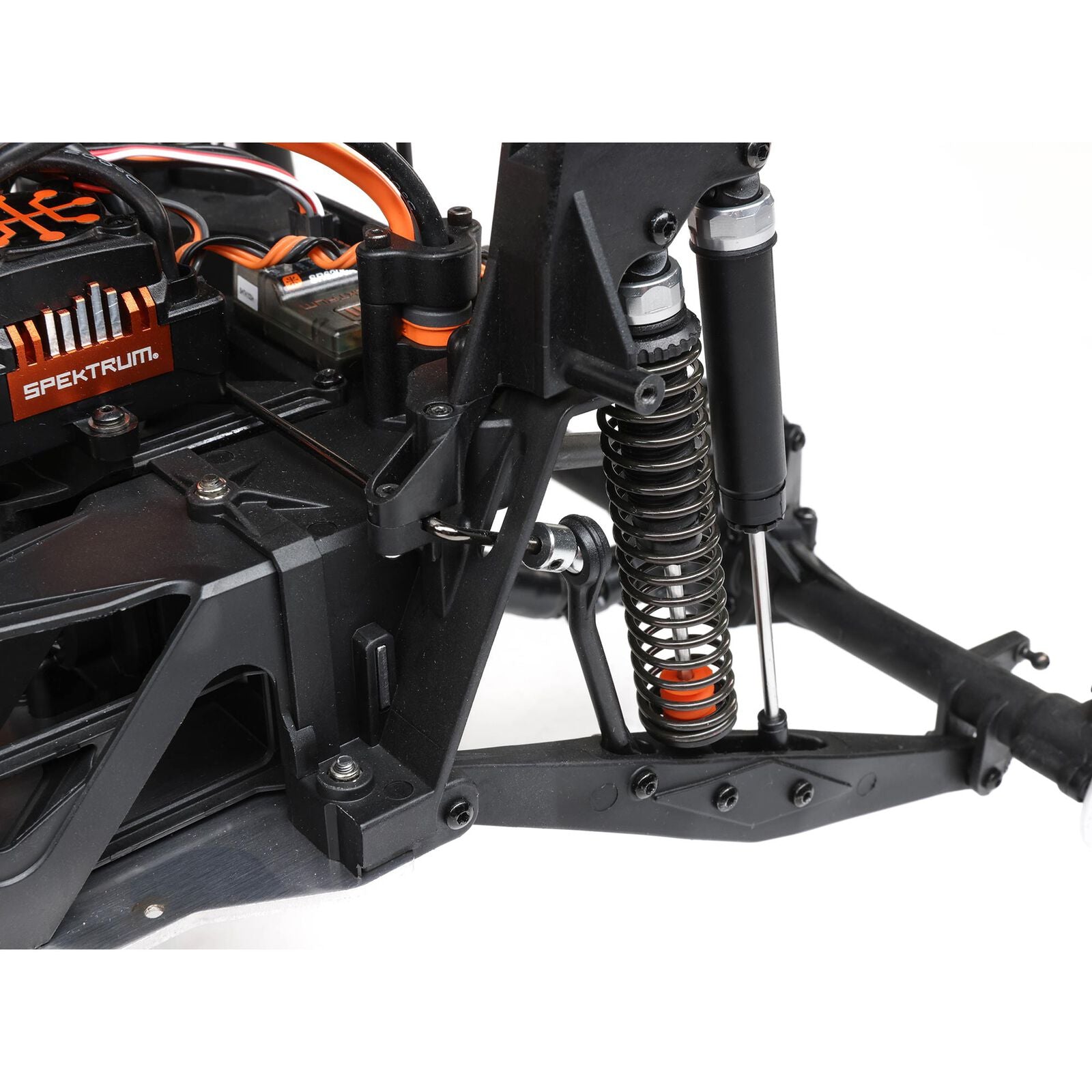 Losi 1/10 ハンマー レイ U4 4WD ロック レーサー ブラシレス RTR スマートおよび AVC 付き