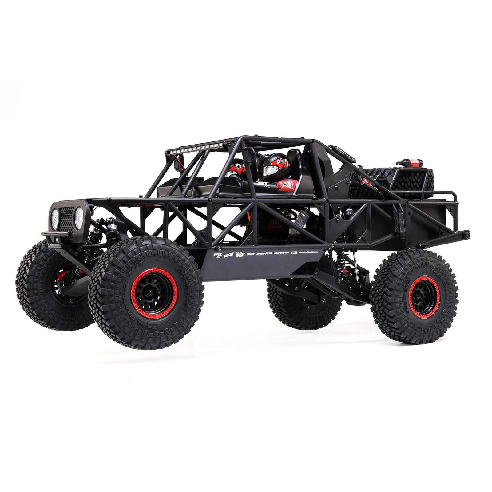 Losi 1/10 ハンマー レイ U4 4WD ロック レーサー ブラシレス RTR スマートおよび AVC 付き