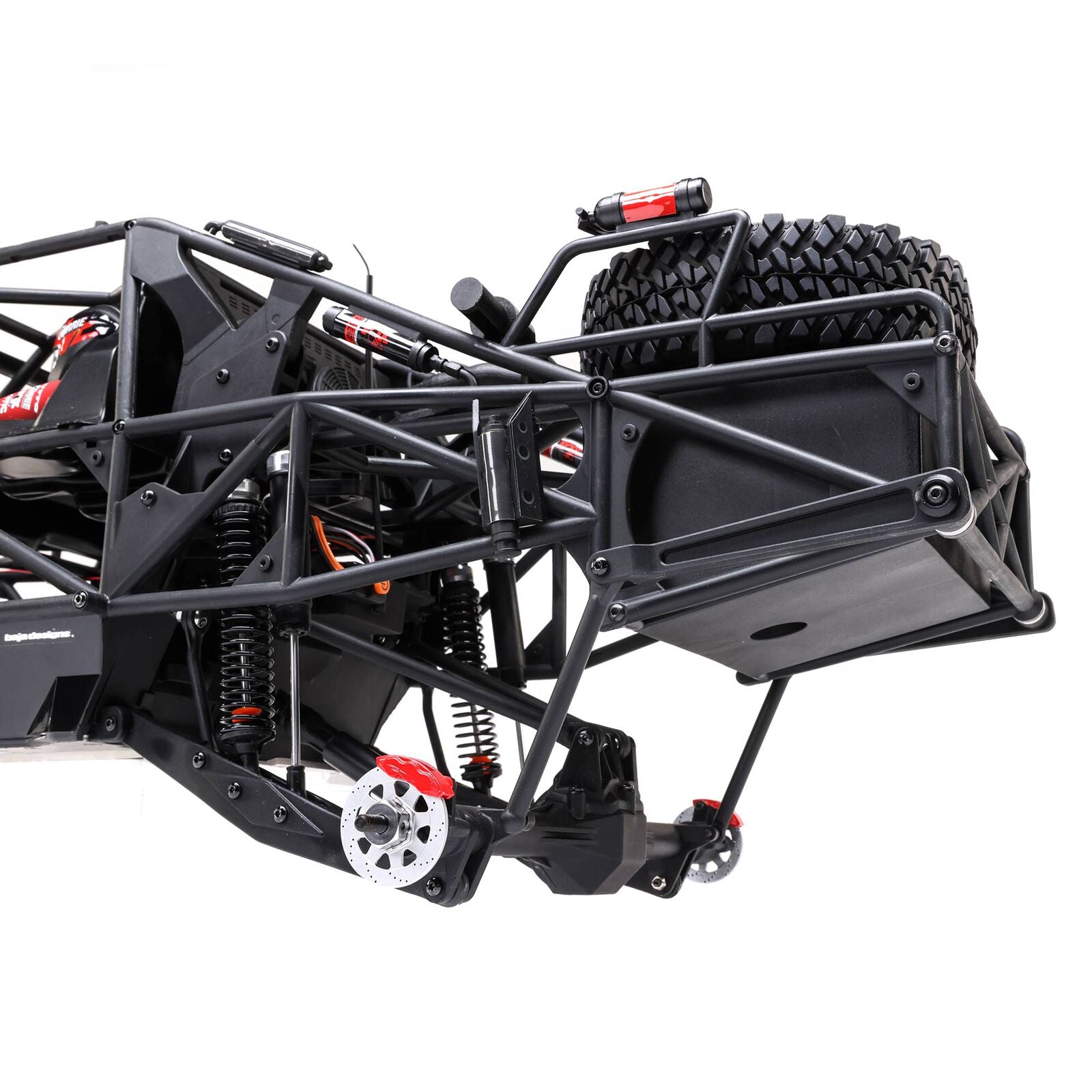 Losi 1/10 ハンマー レイ U4 4WD ロック レーサー ブラシレス RTR スマートおよび AVC 付き