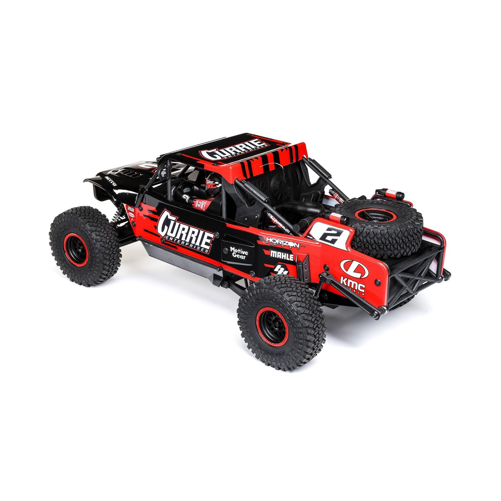 Losi 1/10 ハンマー レイ U4 4WD ロック レーサー ブラシレス RTR スマートおよび AVC 付き