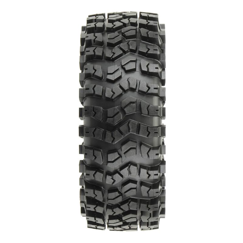 プロライン フラットアイアンXL1.9 "(G8)ロッククローラータイヤ (2本) 1/10 Flat Iron XL G8 Front/Rear 1.9" Rock Crawling Tires (2) PRO1011200 - RCTRAIL
