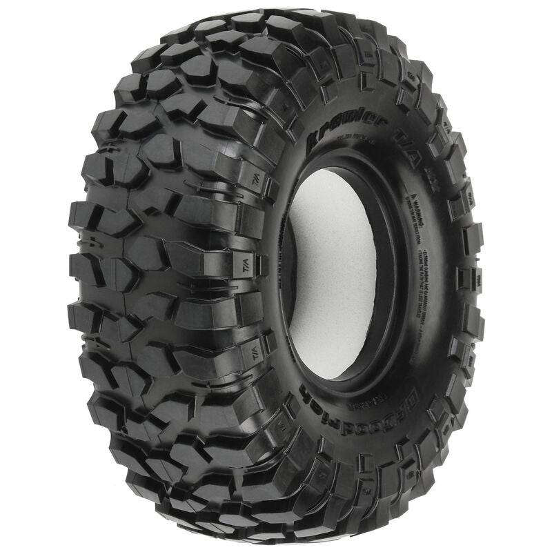 プロライン BFGoodrich Krawler T / A KX 1.9 "ロッククローラータイヤ（2本）（G8）メモリーフォーム付き　Pro-Line　 PRO10136-14 - RCTRAIL