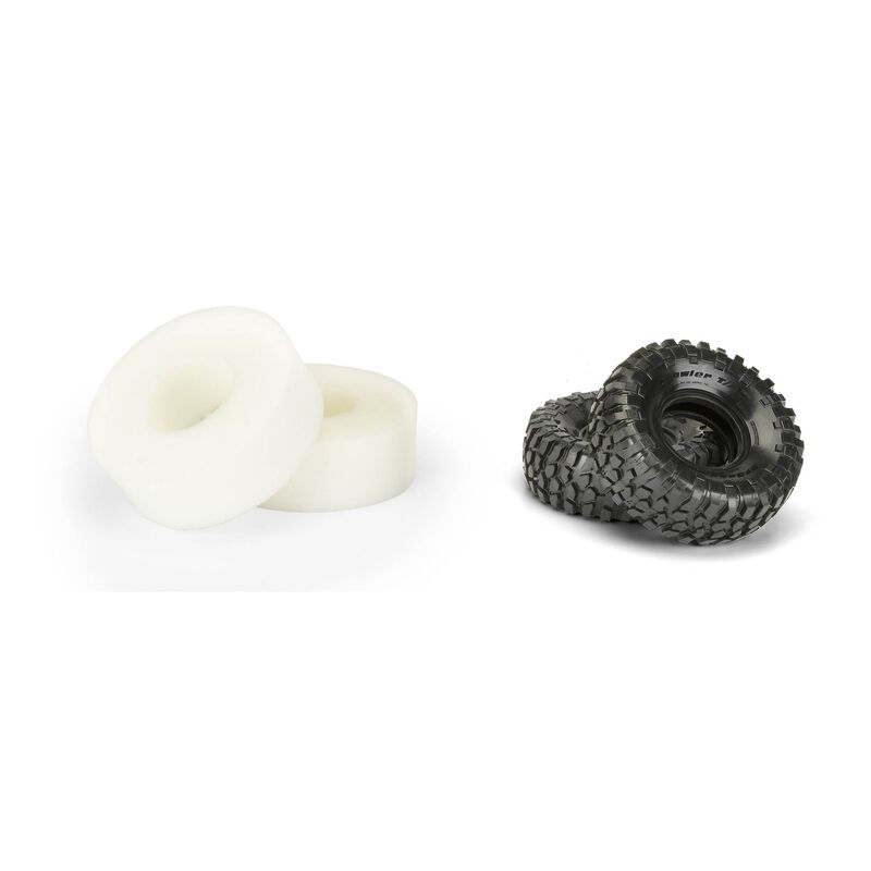 プロライン BFGoodrich Krawler T / A KX 1.9 "ロッククローラータイヤ(2本)(G8)メモリーフォーム付き Pro-Line PRO10136-14 - RCTRAIL