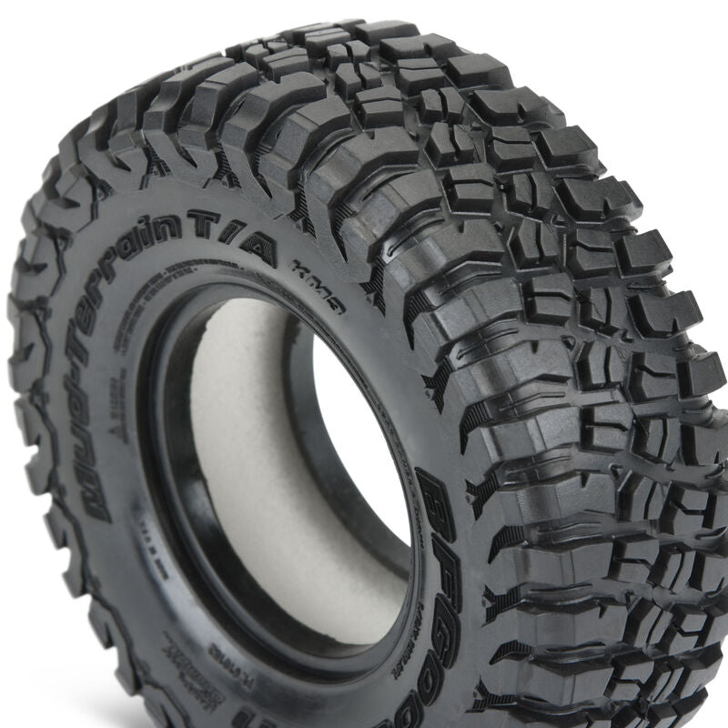 プロライン BFGoodrich Mud-Terrain Class 1 1.9 "クローラータイヤ(2本)(G8)w /メモリーフォーム付き Pro-Line PRO10152-14 - RCTRAIL