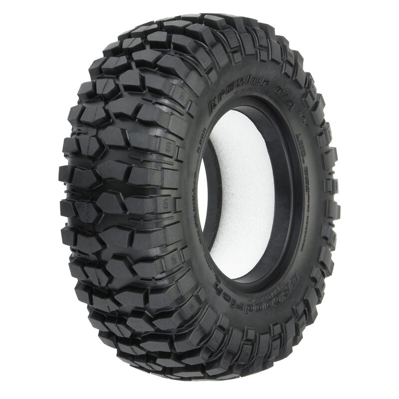 プロライン BFGoodrich Krawler T / AKX クラス0 1.9ロッククローラータイヤ(2本)(プレデター)メモリーフォーム付き Pro-Line PRO10171-03 - RCTRAIL