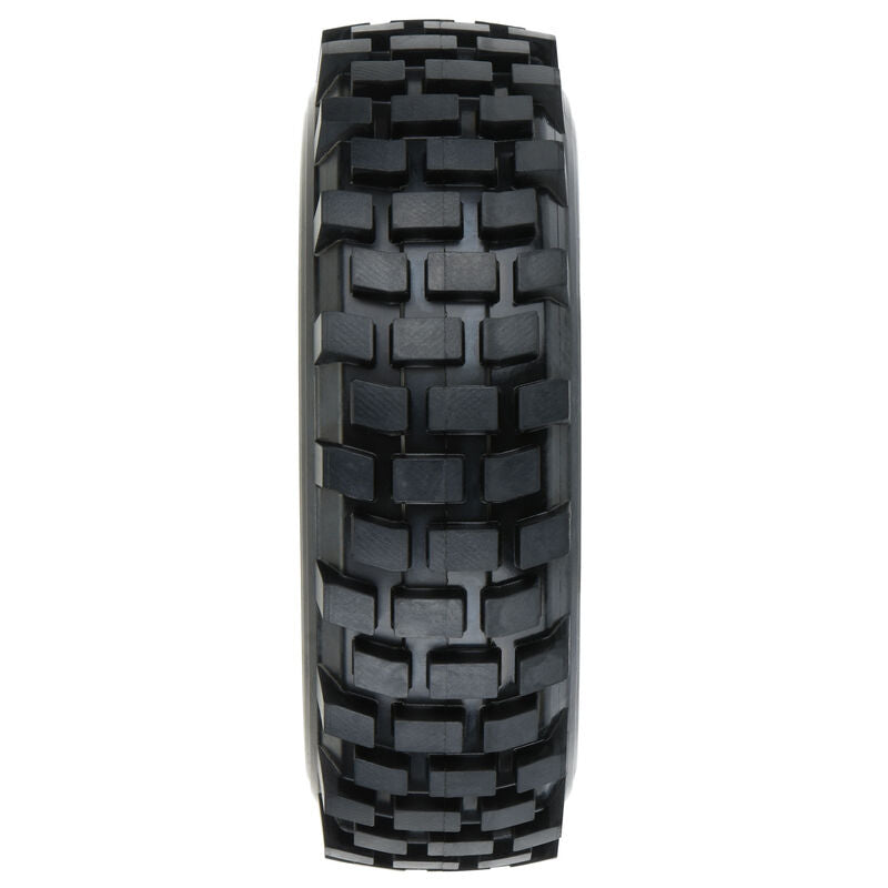 プロライン Grunt Rock Terrain 1.9 "ロッククローラータイヤ(2本)(G8)メモリーフォーム付き Pro-Line PRO1017214 - RCTRAIL