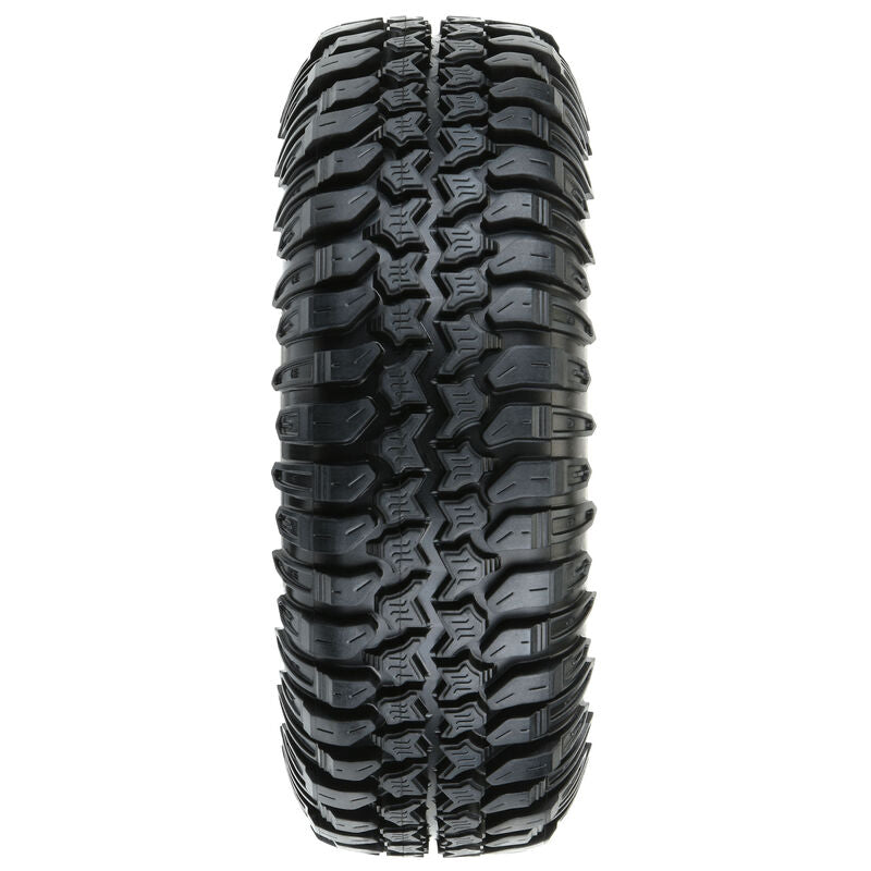 プロライン Interco TrXus M / T Rock Terrain 1.9 "ロッククローラータイヤ(2本)(G8)、メモリーフォーム付き Pro-Line PRO10173-14 - RCTRAIL