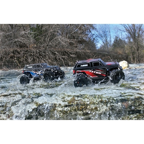 トラクサス LaTrax Teton 1/18 4WD RTRモンスタートラック(ブラック)バッテリー、DC充電器付き Traxxas CB76054-1 - RCTRAIL