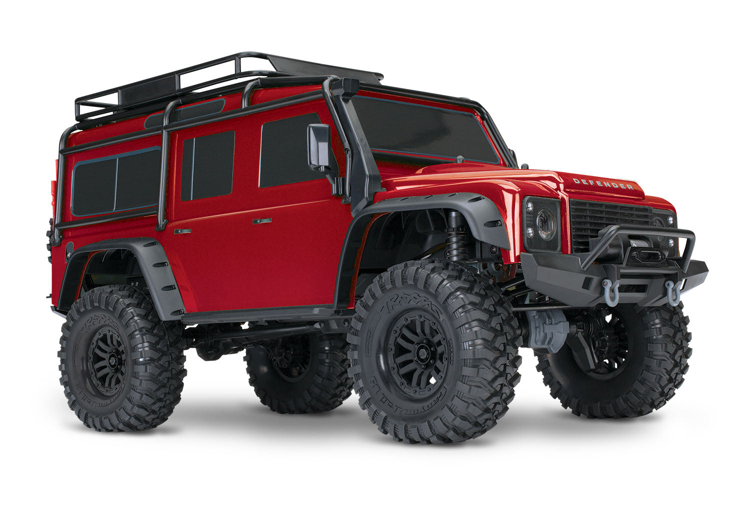 トラクサス TRX4 ランドローバー ディフェンダーD110 RTR レッド ...