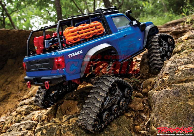 トラクサス 1/10 TRX4 All Terrain TRAXX RTR LEDライト付き ブルー traxxas 82034-4_blue - RCTRAIL