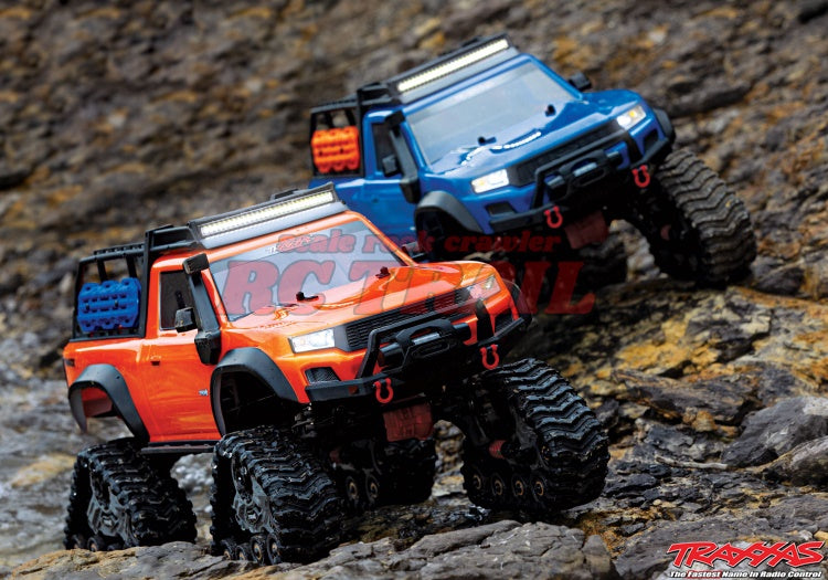 トラクサス 1/10 TRX4 All Terrain TRAXX RTR LEDライト付き ブルー traxxas 82034-4_blue - RCTRAIL